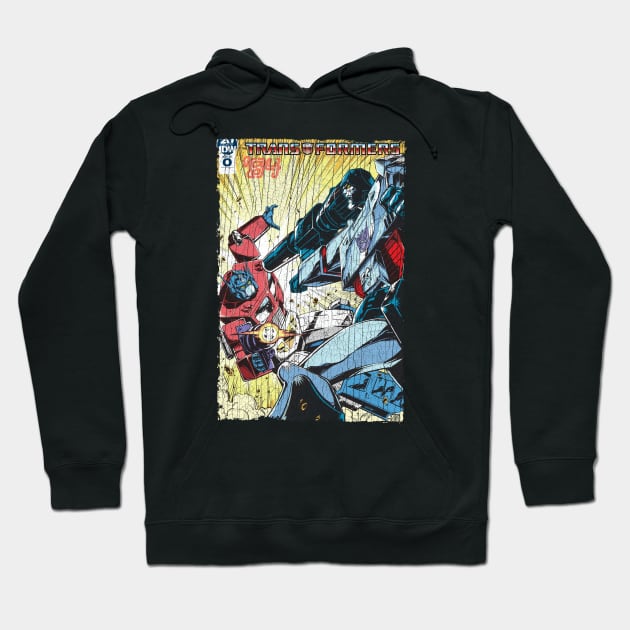 Transformers vintage cover art Hoodie by OniSide